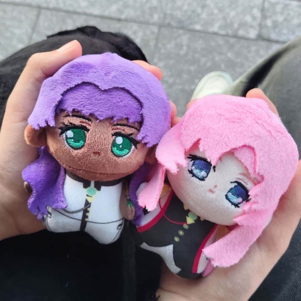 Cosplay Plushie Prop - 10cm Niedliche Revolutionärs-Tenjo-Utena-Plüschpuppen, Anime-Mädchen Himemiya Anthy
