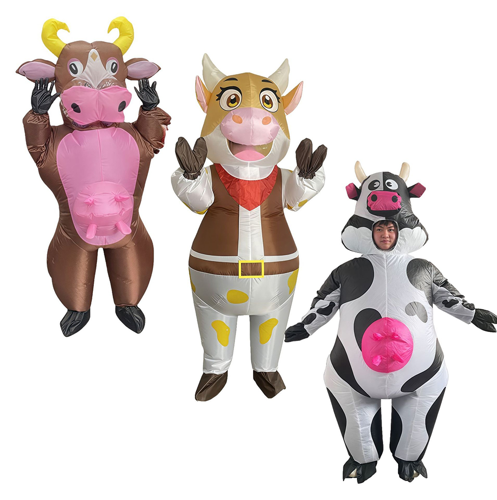 Cosplay Prop Business - Cowboy-Bullen-Aufblasanzug für Festivals, Partys, Geschäftsaktivitäten, Cartoon-Kostüm,