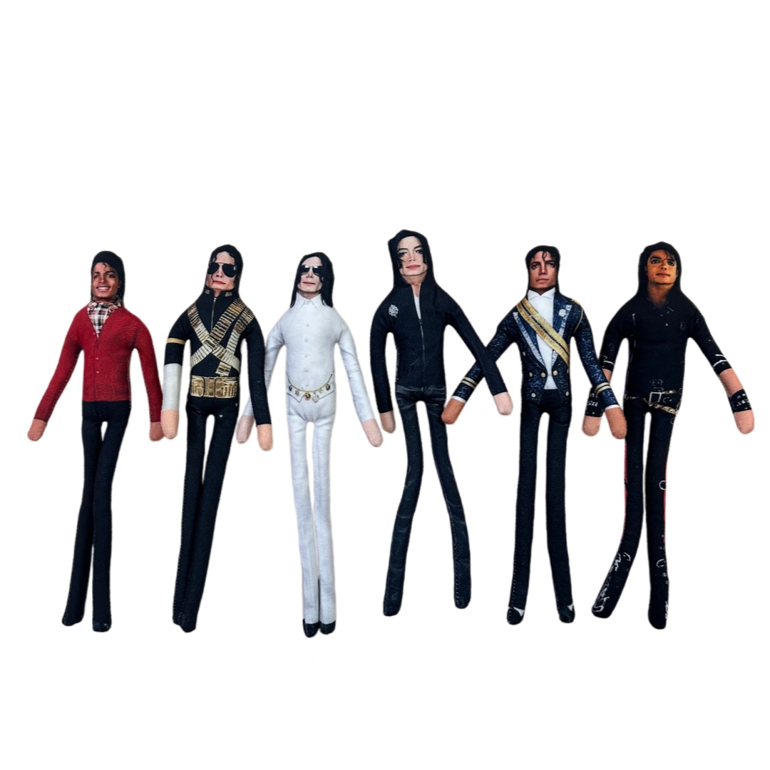 Cosplay Props - 1-6 Stück Michael Jackson Cosplay Requisiten-Puppe