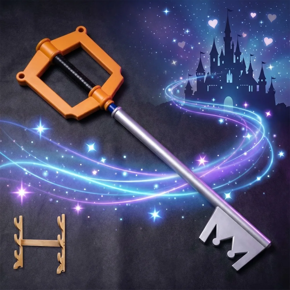 Kingdom Hearts 33 Zoll (86 cm) – Keyblade Cosplay Prop Bewertung und Preis