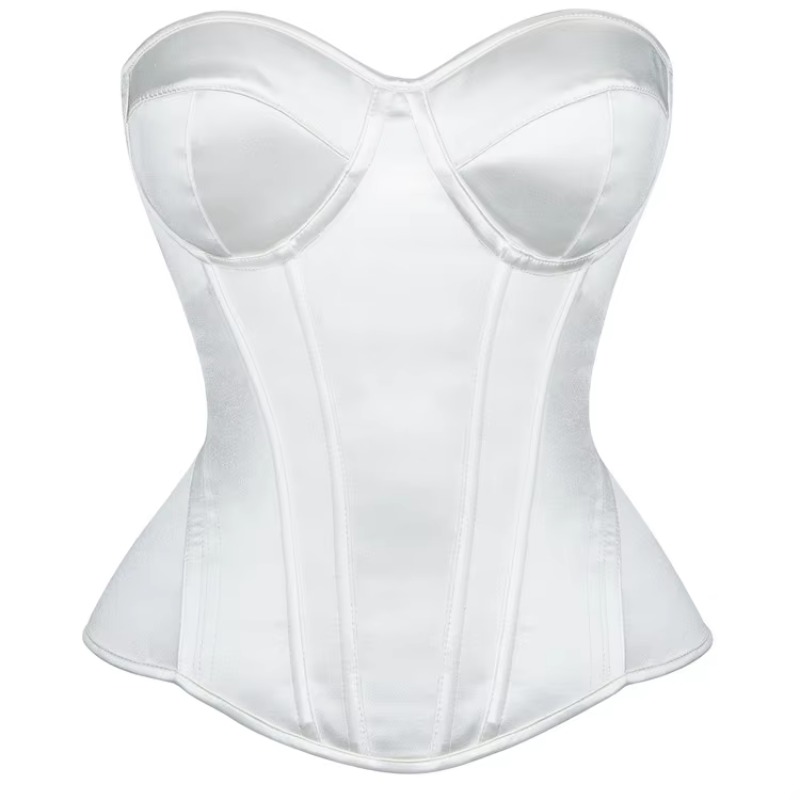 Weißes Korsett für Damen, Über – Boning Corset Steel Bewertung und Preis