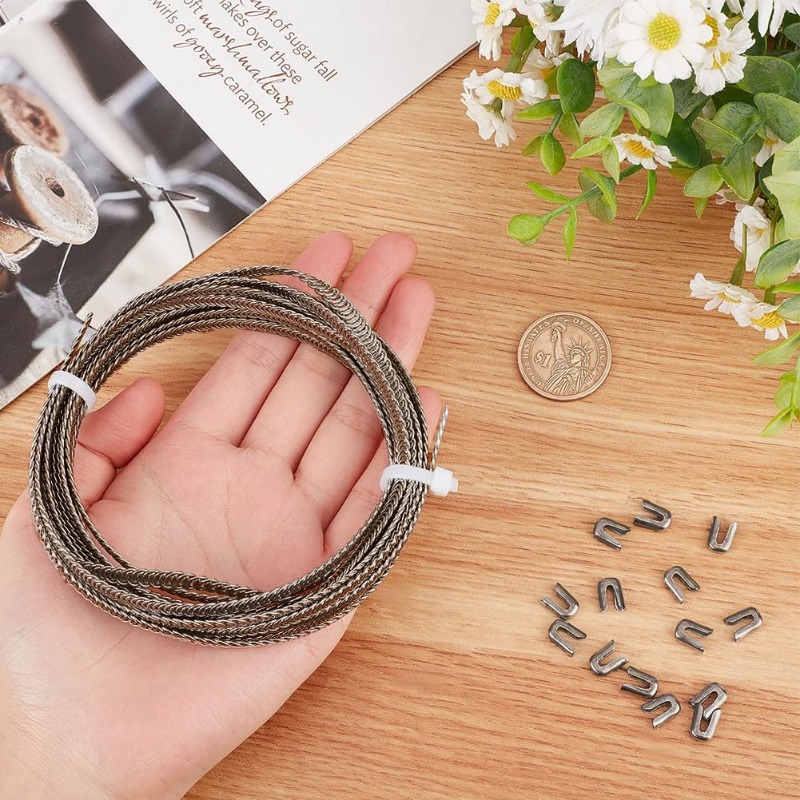 5 Yards Spiral-Metallknochen,  – Boning Corset Steel Bewertung und Preis