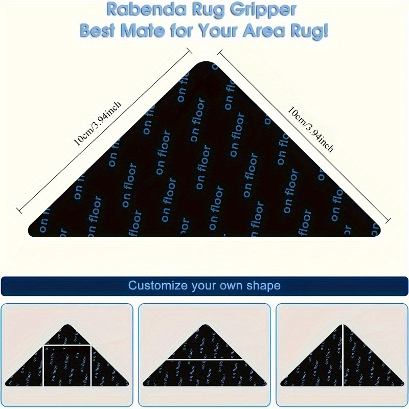 Rutschfester Teppich-Aufkleber – Velcro Hook Loop Bewertung und Preis